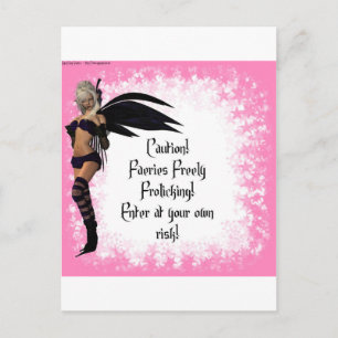 Faeries Freely Frolicking Postcard