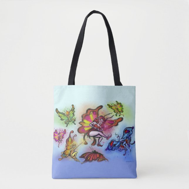 Faerries Tote Bag (Front)