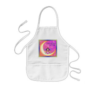 Faery Nice Day Pixel Art Kids Apron