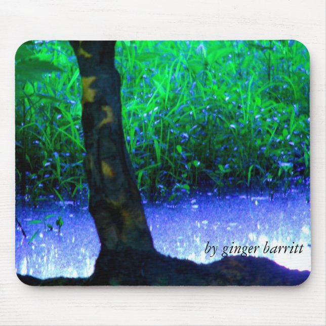 Faery Pool, by ginger barritt Mouse Mat (Front)