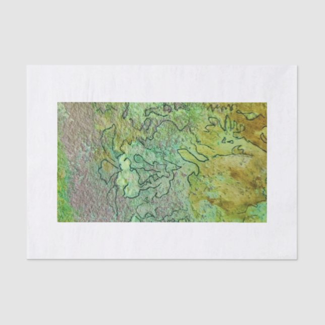 Faery Realms Tissue Paper by Samira Sperry  (Front)