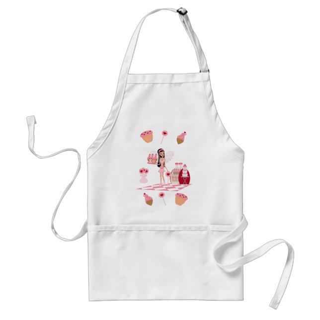 Faery Val Valentine’s Day Sweets Shoppe Apron (Front)