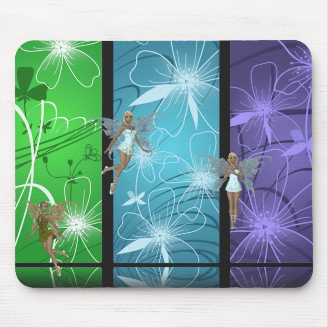 Faes in Flight Mouse Pad (Front)