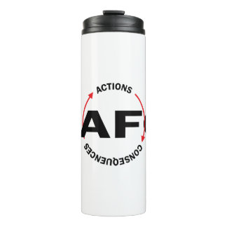 FAFO Actions Have Consequences Thermal Tumbler