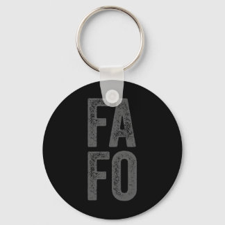 Fafo Around Find Out Key Ring