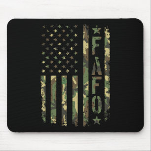 Fafo Camo Flag Mouse Mat