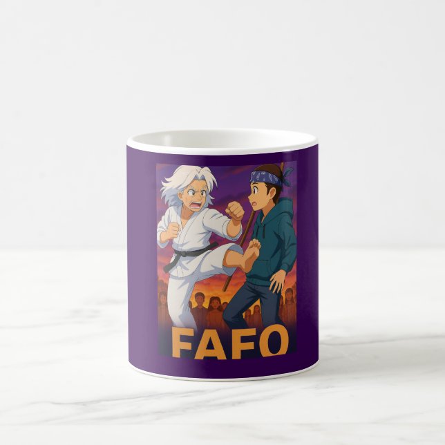 FAFO – Experience Wins Every Time Coffee Mug (Center)