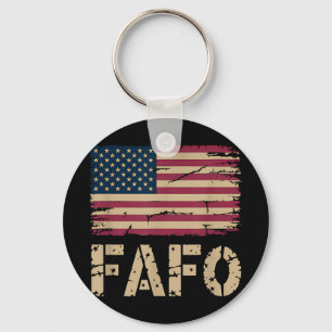 Fafo Flag _1  Key Ring
