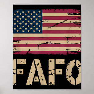 Fafo Flag _1 Poster