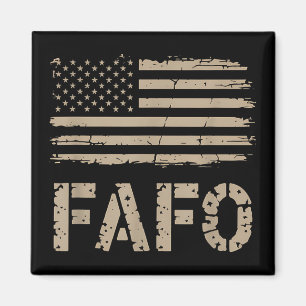 Fafo Flag  Magnet