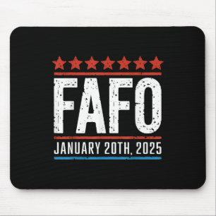 Fafo January 20, 2025 Us Presidential Inauguration Mouse Mat
