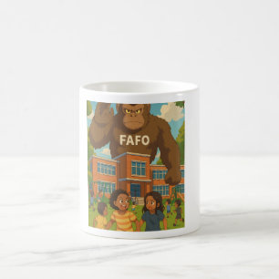 FAFO – The Guardian Stands Watch Coffee Mug