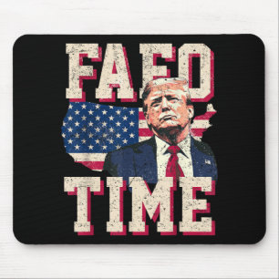 Fafo Trump Flag Funny Mouse Mat
