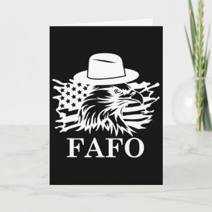 Fafo Trump Us Flag,donald Trump Fafo Sign,f Around Card