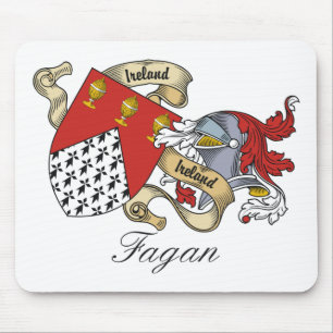 Fagan Family Crest Mouse Mat