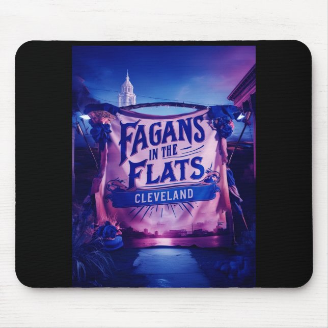 Fagans In The Flats Cleveland, Ohio Mouse Mat (Front)