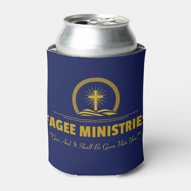 Fagee Ministries Can Cooler (Can Front)