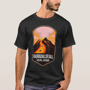 Fagradalsfjall 2022 Mountain Volcano Erupted Icela T-Shirt