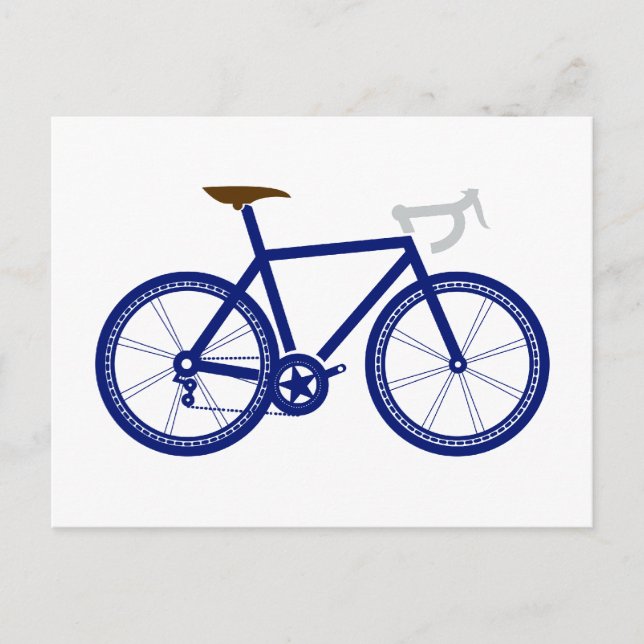 Fahrrad bicycle postcard (Front)