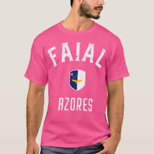 Faial Azores Flag T-Shirt