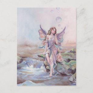 FAIERIE BUBBLES by SHARON SHARPE Postcard