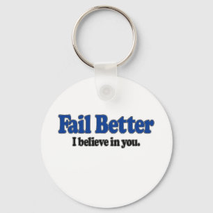 Fail Better Key Ring