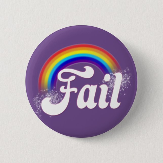 Fail Funny Button (Front)