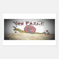 Fail Snail Says You Fail