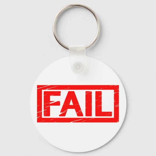 Fail Stamp Key Ring (Front)