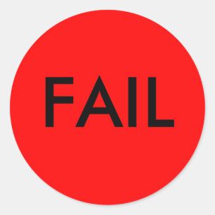 FAIL Stickers