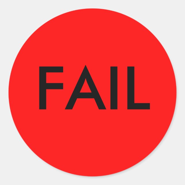 FAIL Stickers (Front)