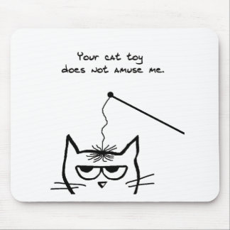 Failed Cat Toys - Funny Cat Mouse Pad