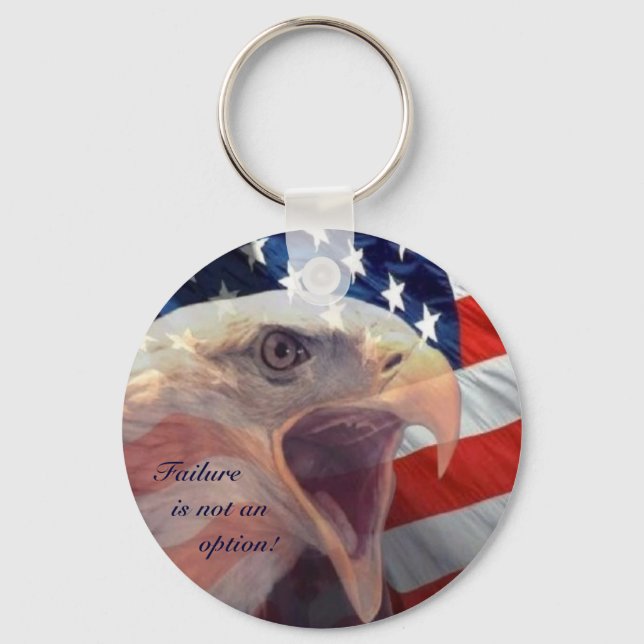 Failure is not an option! key ring (Front)