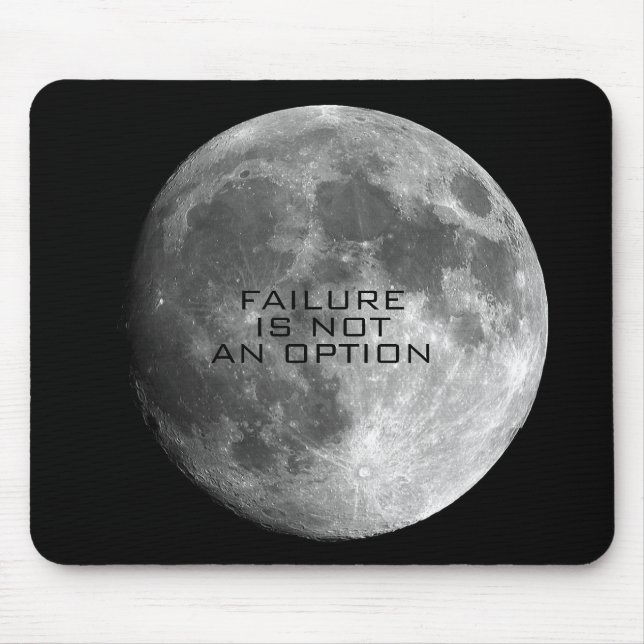 Failure is not an Option Mouse Mat (Front)