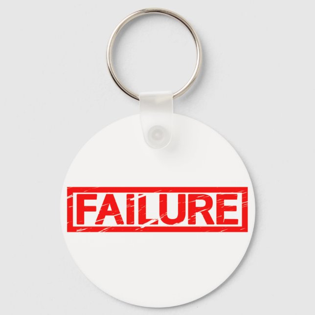 Failure Stamp Key Ring (Front)