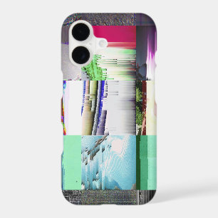 Failure to Load Dark Glitch Art Abstract Grid