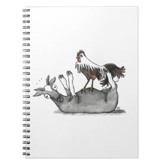 Fainting Goat and Chicken Notebook