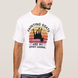 Fainting Goats Are My Spirit Animal T-Shirt