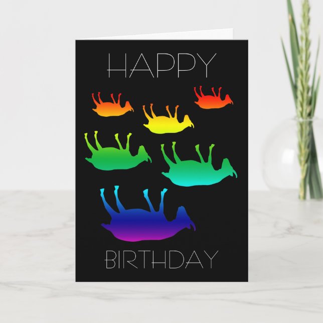 Fainting Goats Birthday Card (Front)