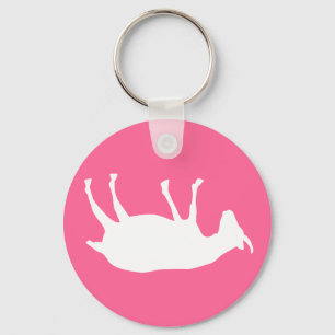 Fainting Goats Key Ring