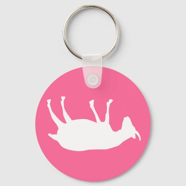 Fainting Goats Key Ring (Front)