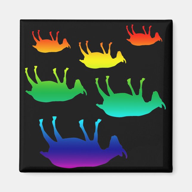 Fainting Goats Magnet (Front)