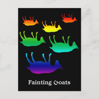Fainting Goats Postcard