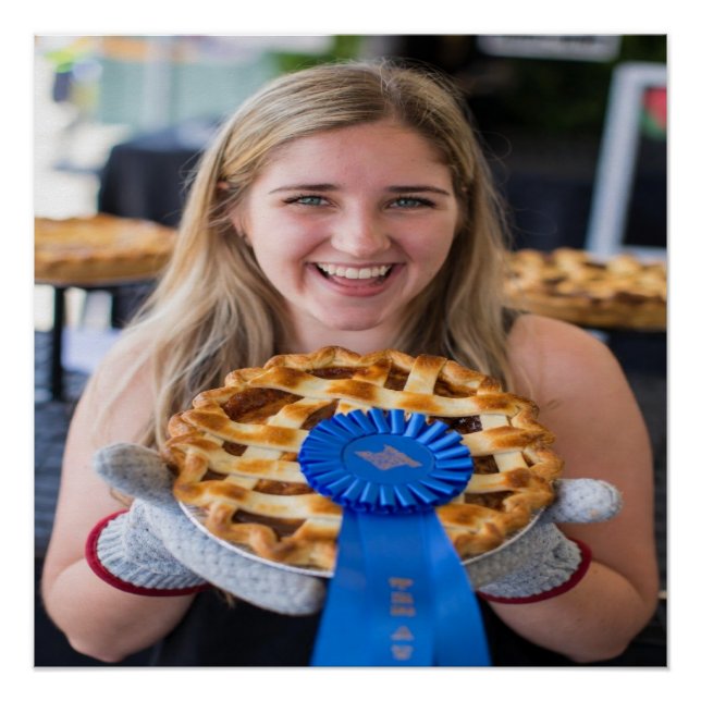 Fair Baking Contest Photo Customize Poster (Front)