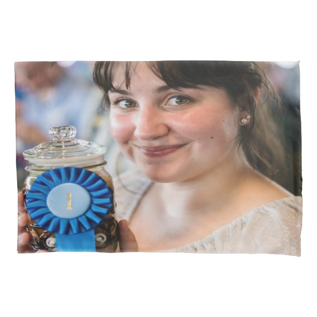 Fair Canning Contest Photo Customize Pillowcase (Front-Left)