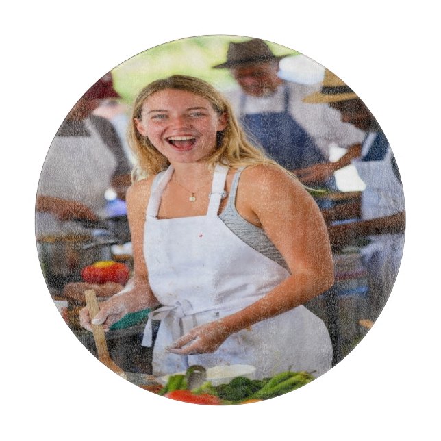 Fair Cook Off Photo Customize Cutting Board (Front)