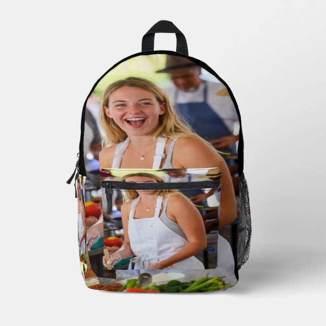 Fair Cook Off Photo Customize Printed Backpack (Front)