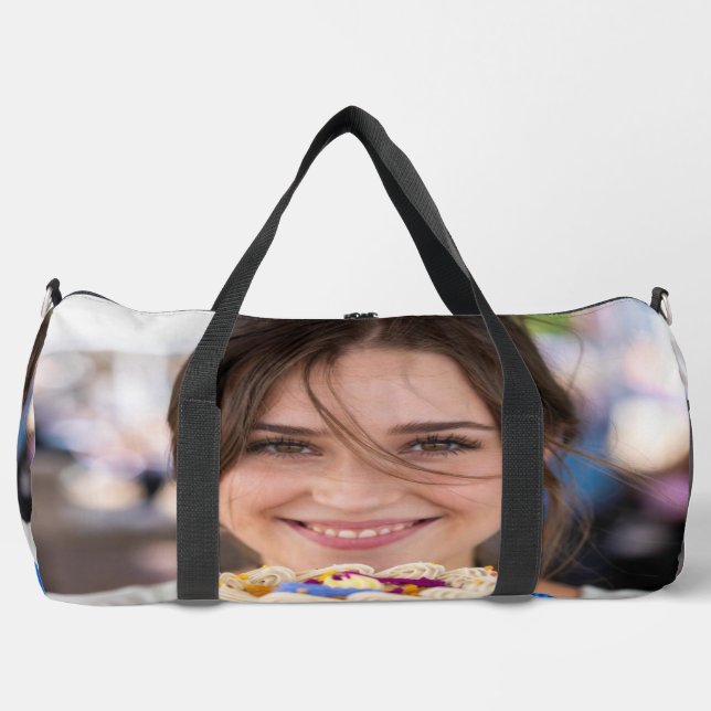 Fair Cooking Contest Photo Customize Duffle Bag (Front)