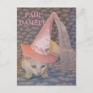 FAIR DAMSEL MISSY POSTCARD
