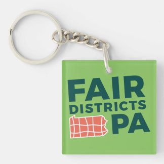 Fair Districts PA Keychain